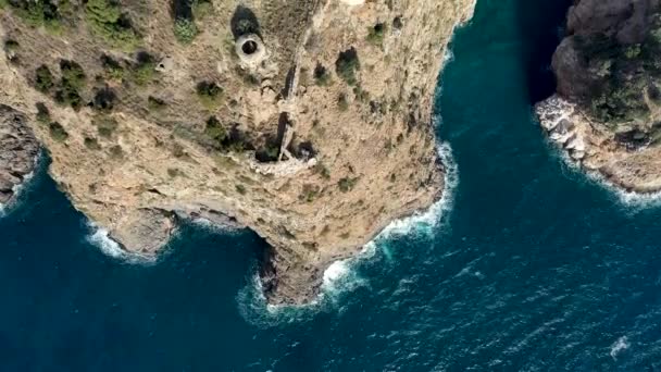 Lagoa Azul Turquia Filmado Drone — Vídeo de Stock