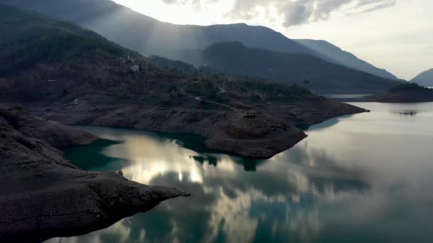 Río Montaña Alto Las Montañas — Vídeo de stock