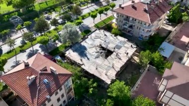 Muhteşem bir manzara. Kapadokya Türkiye 'nin popüler bir turizm beldesi