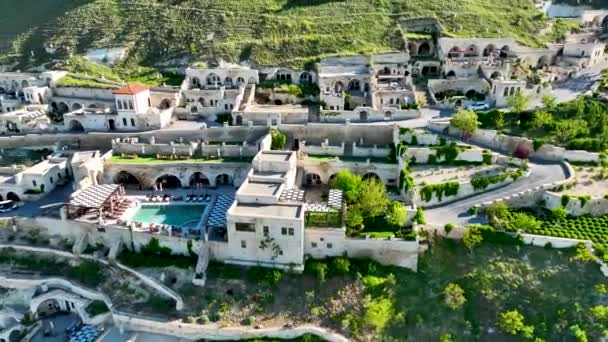 Świetny Hotel Tle Cappadocia — Wideo stockowe