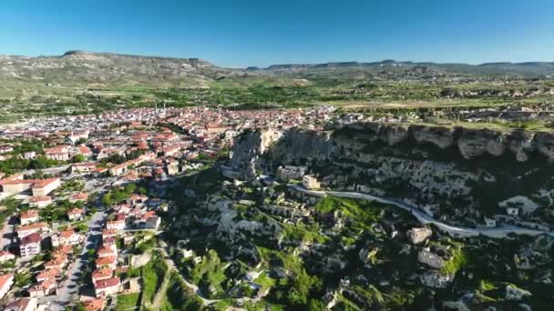 Prachtig Landschap Cappadocië Een Populaire Toeristische Bestemming Van Turkije — Stockvideo