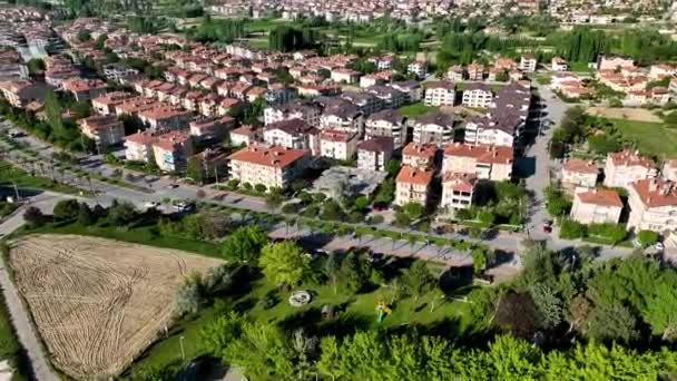 Prachtig Landschap Cappadocië Een Populaire Toeristische Bestemming Van Turkije — Stockvideo