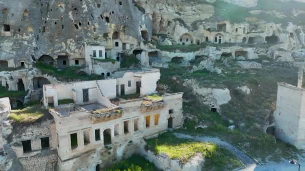Nagyszerű Szálloda Cappadocia Háttér — Stock videók