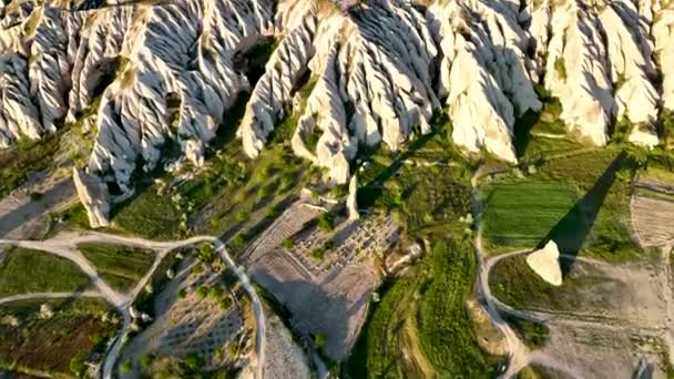 Letecký Pohled Cappadocia — Stock video