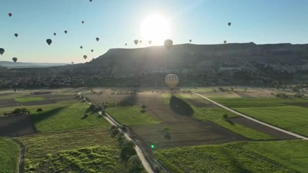 Tacchino Drone Che Sorvola Incredibili Formazioni Rocciose Panorama Favoloso — Video Stock