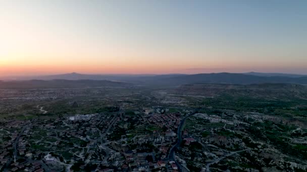 Widok Lotu Ptaka Cappadocia — Wideo stockowe