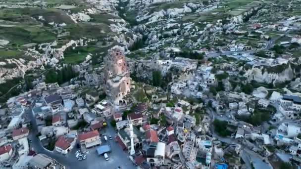 Letecký Pohled Cappadocia — Stock video