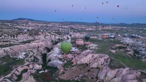 Famosa Cidade Capadócia Turquia — Vídeo de Stock