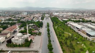 İHA ile Konya kentinin hava görüntüsü, Türkiye 4 K