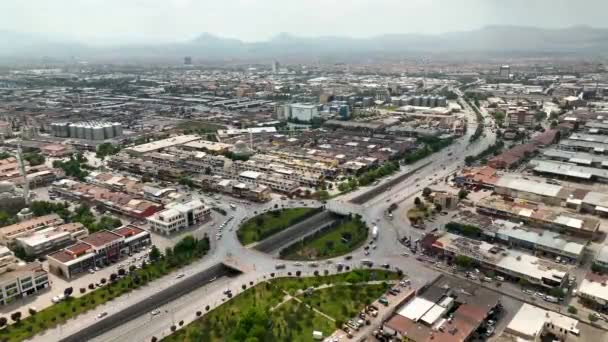 Konya Vue Aérienne Ville Avec Drone Turquie — Video