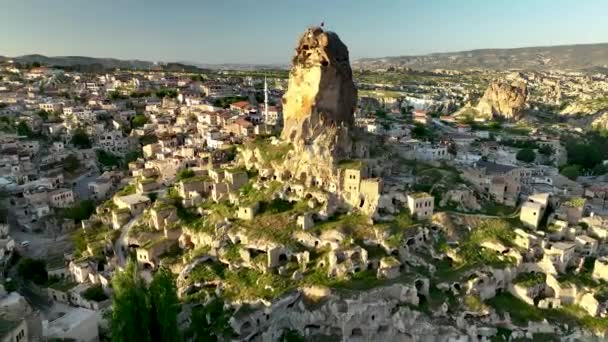 Letecký Pohled Cappadocia — Stock video