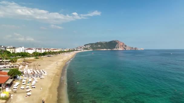 Mer Filmée Sur Drone Dans Journée — Video