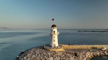 Light House Aerial view 4K