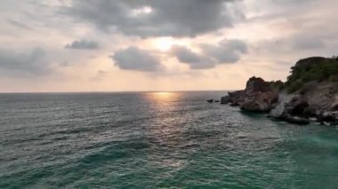 Muhteşem deniz kayası dokusu