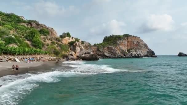 漂亮的海石质感 — 图库视频影像