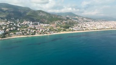 Deniz gündüz insansız hava aracı ile filme alınır.