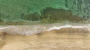 Deniz gündüz insansız hava aracı ile filme alınır.