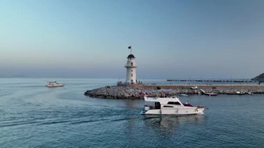 Light House Aerial view 4K