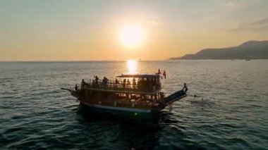 Denizin gök mavisi Türkiye Alanya