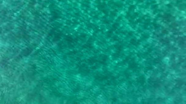 Fantastico Azzurro Texture Del Mare — Video Stock