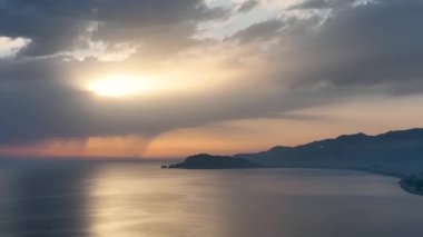 Arkaplan Yapılandırılmış Deniz Fırtınası