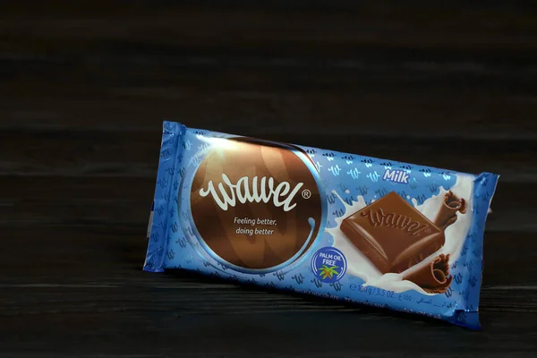 Kharkov Ukrajina Června 2021 Výroba Čokolády Wawel Wawel Polská Cukrářská — Stock fotografie