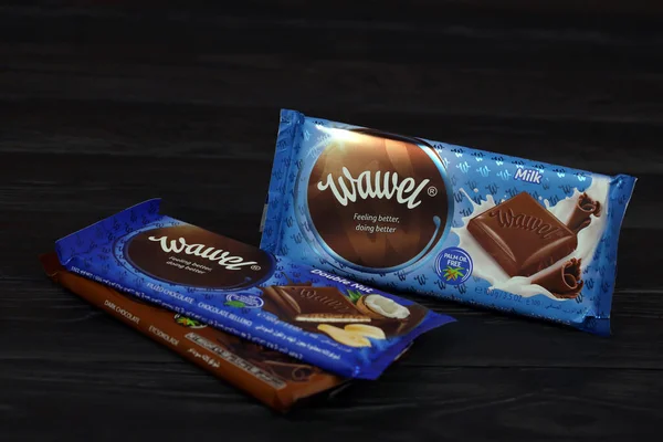 Kharkov Ukrajina Června 2021 Výroba Čokolády Wawel Wawel Polská Cukrářská — Stock fotografie