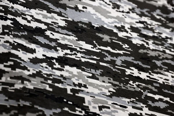 Szövet Textúrájú Ukrán Katonai Pixeles Álca Szürke Barna Zöld Pixeles — Stock Fotó