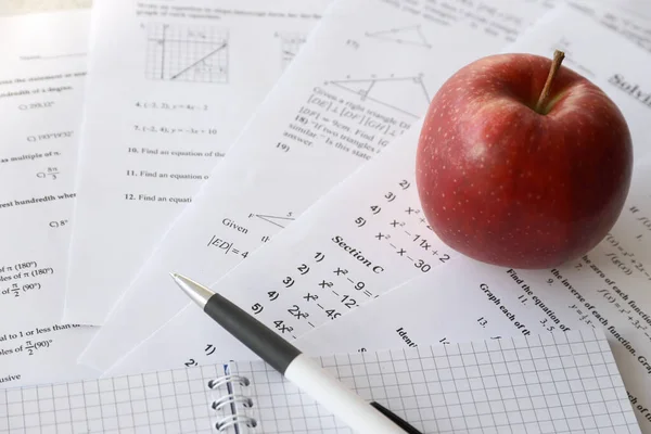 Handwriting Mathematics Quadratic Equation Examination Practice Quiz ...