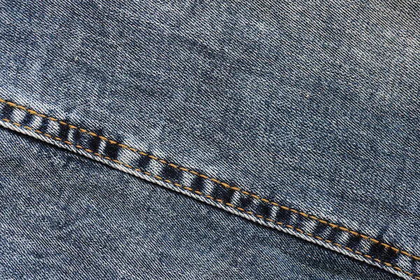 Texture Abstraite Détaillée Tissu Denim Bleu Foncé Image Fond Vieux — Photo