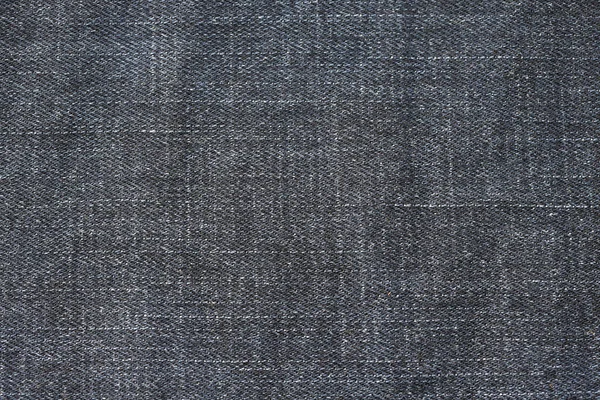 Detaljerad Abstrakt Textur Mörkblå Denimduk Bakgrundsbild Gamla Begagnade Jeansbyxor Tyg — Stockfoto