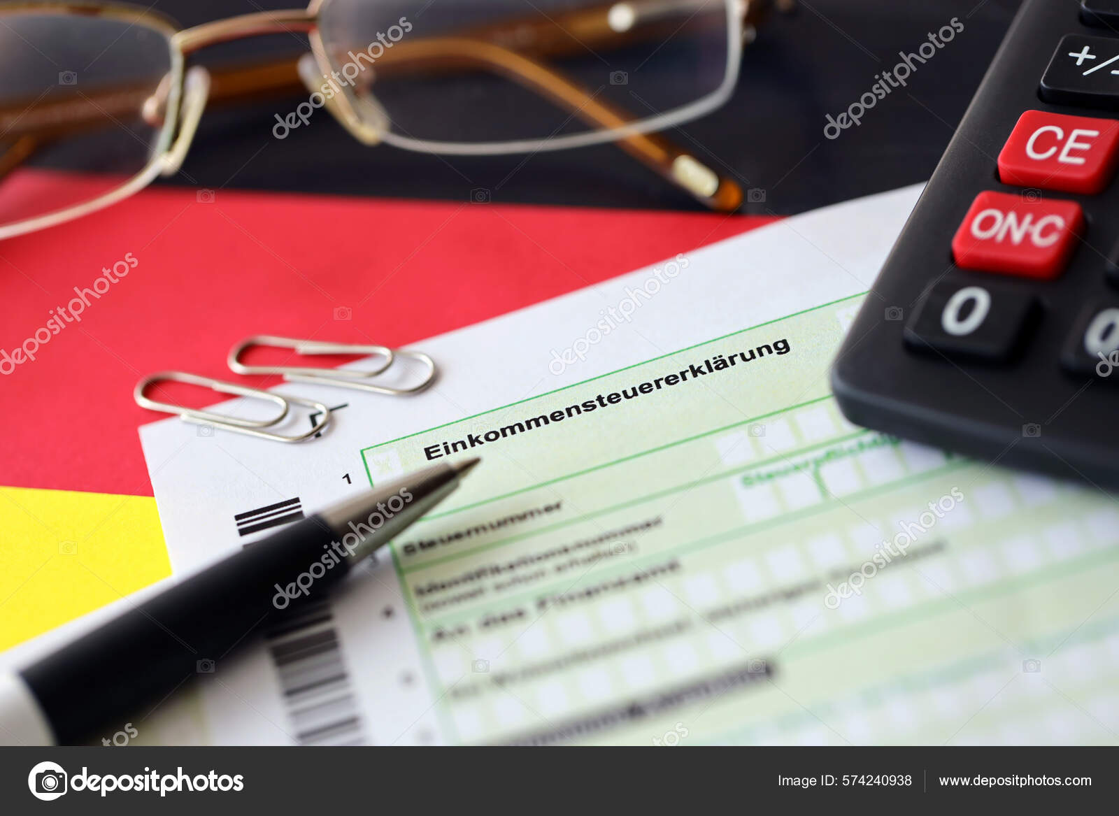 Formulário Alemão Declaração Imposto Renda Com