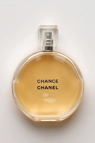 Ternopil Ukraine September 2022 Chanel Chance Worldwide Famous French Perfume — стоковое фото