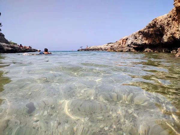 Strand Salento Sommaren — Stockfoto