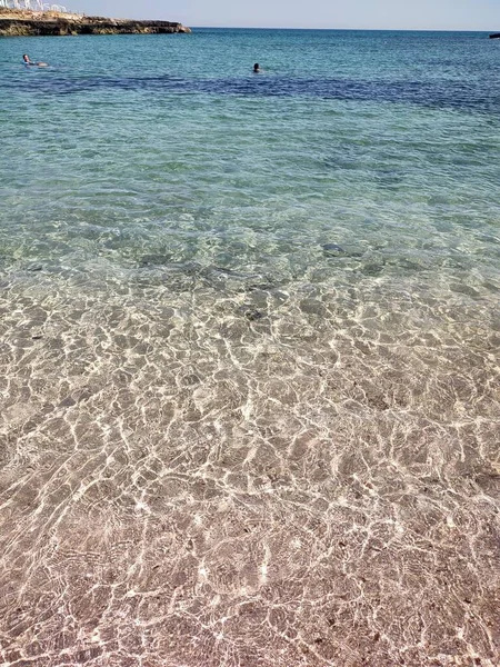 夏天的索伦托海滩 — 图库照片