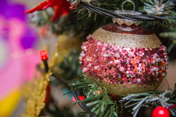 arkaplan resmi Noel topları oyuncaklar, yeni yıl ve Noel için dekorasyonlar.