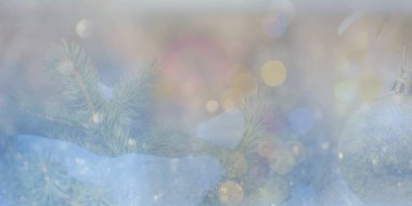 Dekorasyon için Noel veya Yeni Yıl arkaplanı,