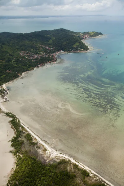 Veduta Aerea Una Spiaggia Brasile — Foto Stock