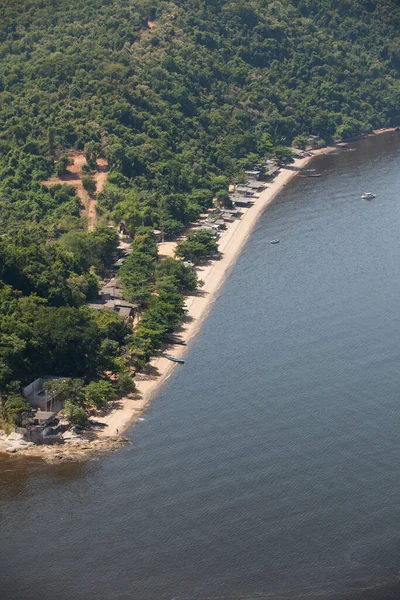 Vista Aérea Una Playa Brasil —  Fotos de Stock