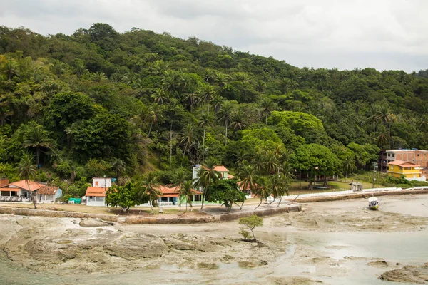 Veduta Aerea Delle Barche Mare Brasile — Foto Stock