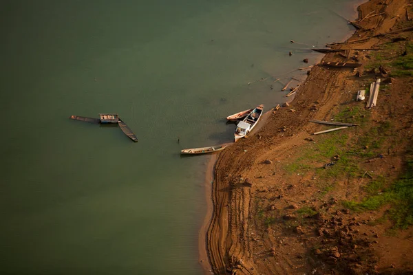 Aerial View Boats Sea Brazil — Stock Photo, Image