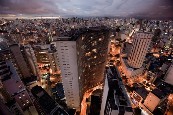 Сао Пауло Бразилійський Погляд Копська Будівля Фотографія Високої Якості — стокове фото