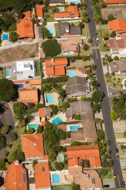 SAO PAULO BRAZİL ŞEHRİ AERİAL Apartmanı. İzle. Yüksek kalite fotoğraf