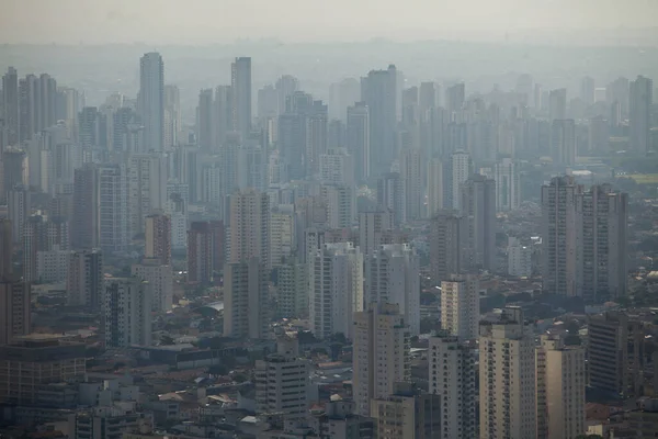 Sao Paulo Brazil City Aerial View High Quality Photo — Stock Photo, Image