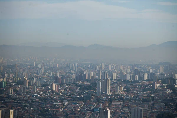 Sao Paulo Brazil City Aerial View High Quality Photo — Stock Photo, Image