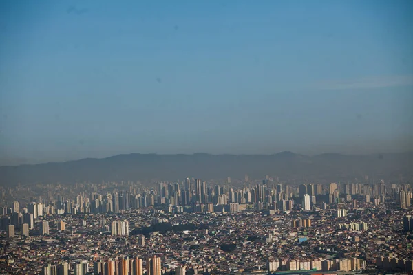 Sao Paulo Brazil City Aerial View High Quality Photo — Stock Photo, Image
