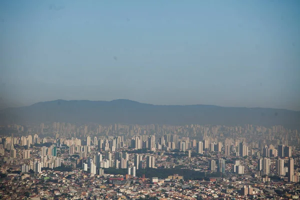 Sao Paulo Brazil City Aerial View High Quality Photo — Stock Photo, Image