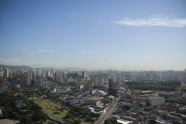 Ász Paulo Brazil City Aerial View Kiváló Minőségű Fénykép — Stock Fotó