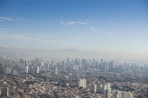 Sao Paulo Brazil Aeriaal Uitzicht Stad Hoge Kwaliteit Foto — Stockfoto