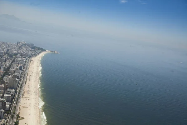 ジャネイロ ブラジルの南東地域のビーチの空中ビュー — ストック写真